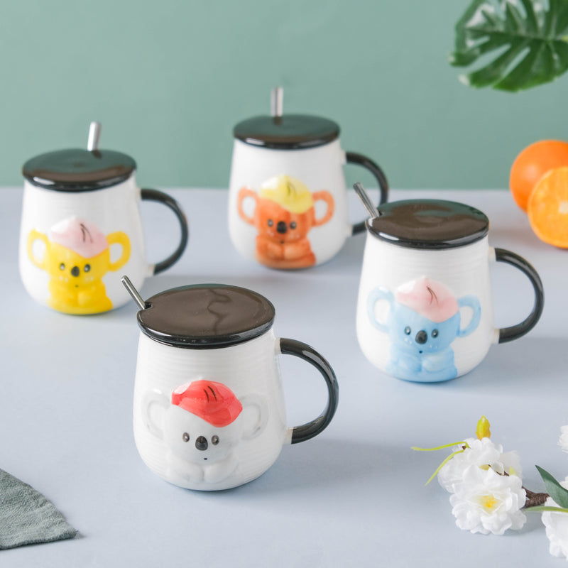 Winsome Koala Bear Mug- Mug for coffee, tea mug, cappuccino mug | Cups and Mugs for Coffee Table & Home Decor