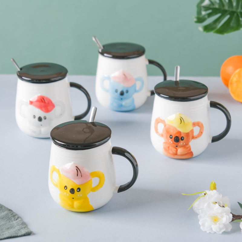 Winsome Koala Bear Mug- Mug for coffee, tea mug, cappuccino mug | Cups and Mugs for Coffee Table & Home Decor