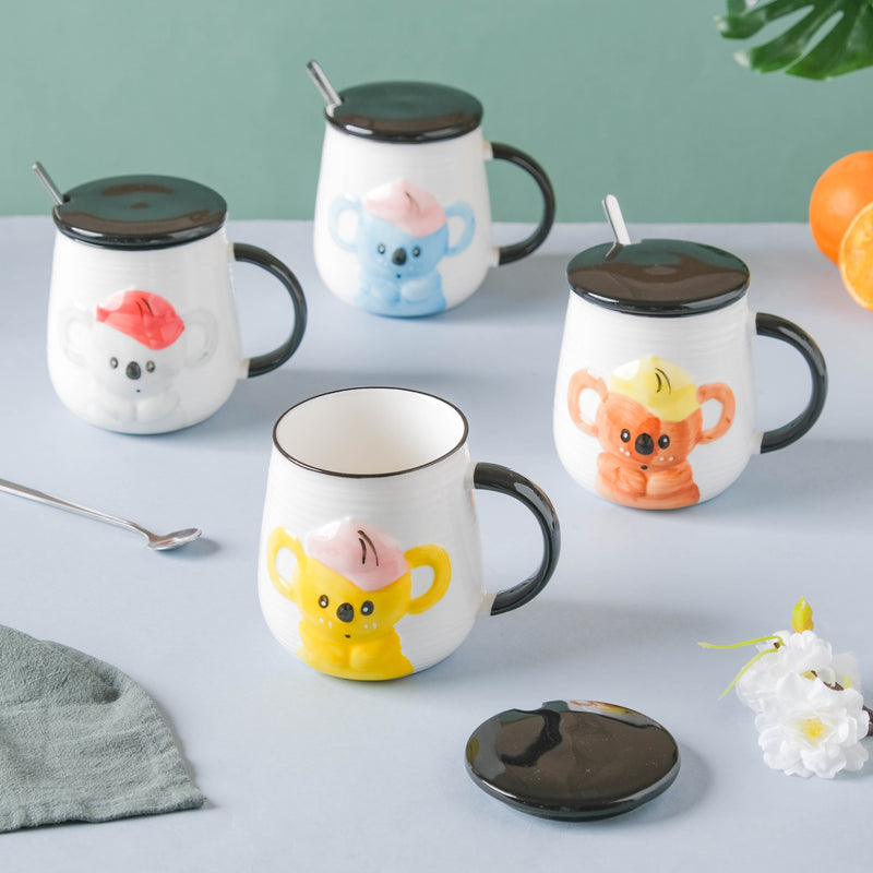 Winsome Koala Bear Mug- Mug for coffee, tea mug, cappuccino mug | Cups and Mugs for Coffee Table & Home Decor