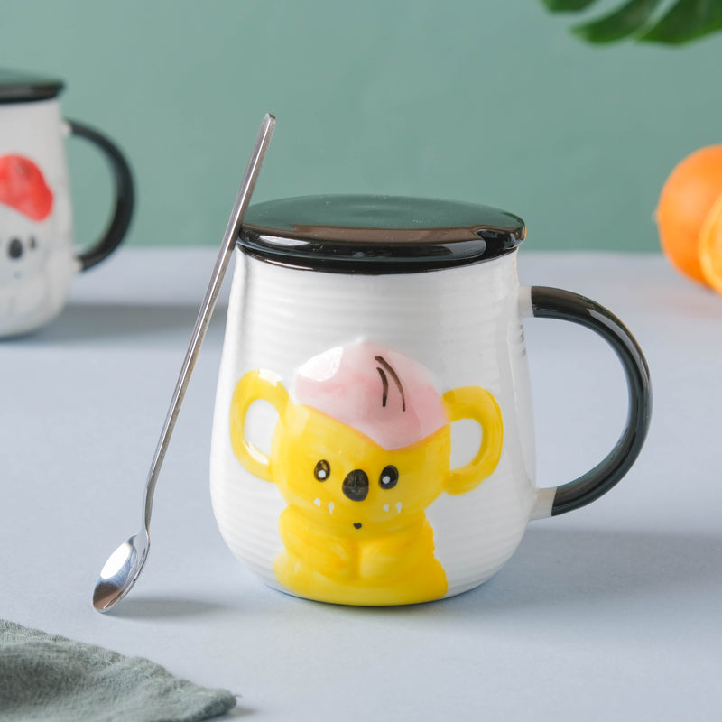 Winsome Koala Bear Mug- Mug for coffee, tea mug, cappuccino mug | Cups and Mugs for Coffee Table & Home Decor