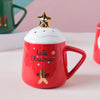 Merry Christmas Mug- Mug for coffee, tea mug, cappuccino mug | Cups and Mugs for Coffee Table & Home Decor