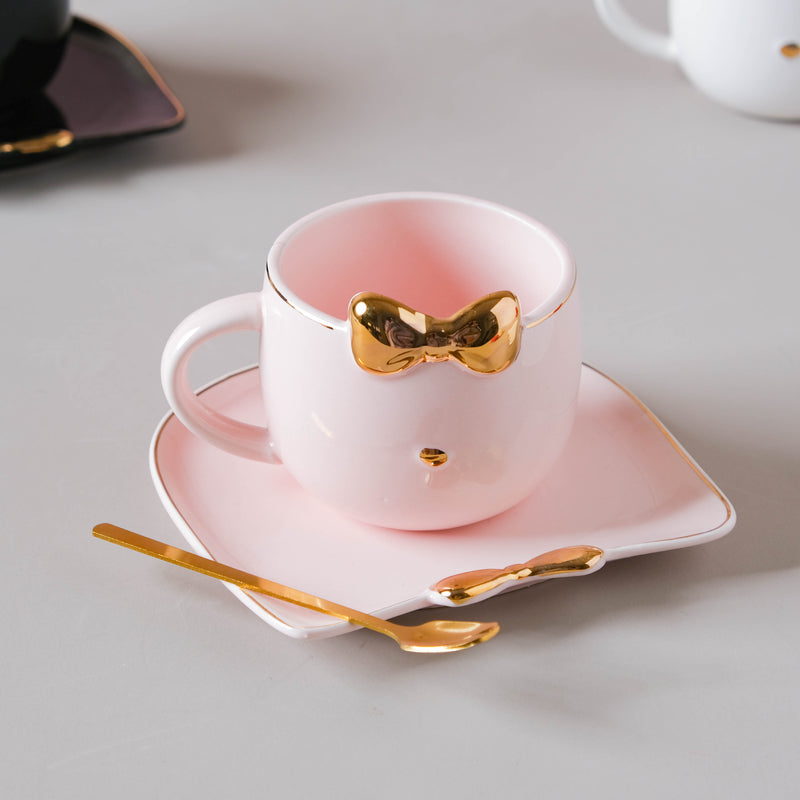 Hello Kitty Mug And Plate- Tea cup, coffee cup, cup for tea | Cups and Mugs for Office Table & Home Decoration