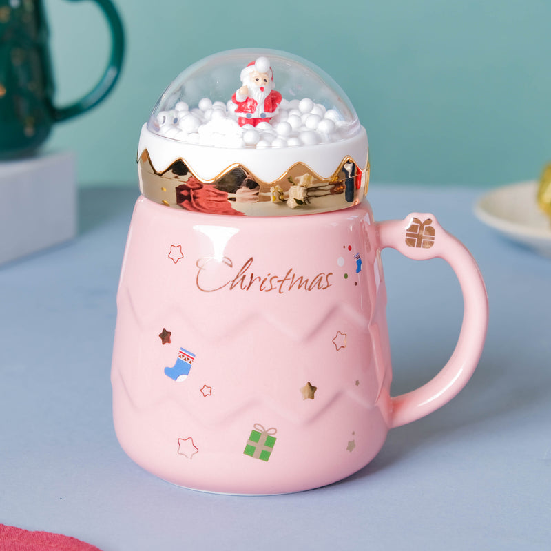 Snowy Christmas Mug- Mug for coffee, tea mug, cappuccino mug | Cups and Mugs for Coffee Table & Home Decor