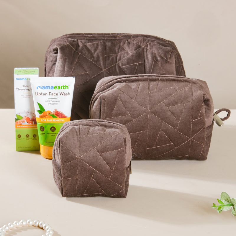 Cocoa Brown Festive Ready Gift Hamper Set Of 4