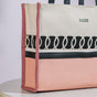 Multipurpose Canvas Tote Bag Pink Set Of 2