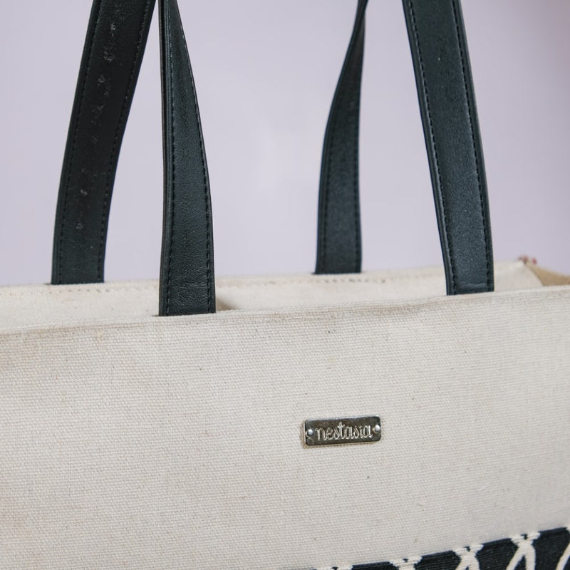 Multipurpose Canvas Tote Bag Pink Small 11 X 10 Inch