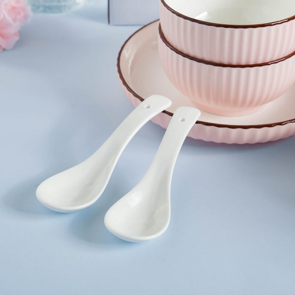 Rosy 10 Piece Soup Snack Set for 2