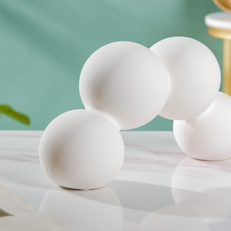 Bubble Loop Decor Object - Showpiece | Home decor item | Room decoration item