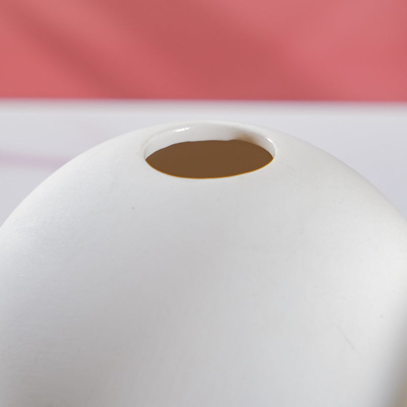 Tabletop Bubble Bud Ceramic Vase - Flower vase for home decor, office and gifting | Home decoration items