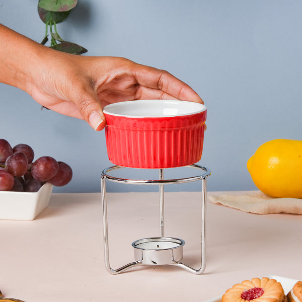 Fondue Pot with Stand
