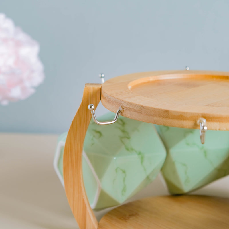 Mint Green Tea Set - Tea cup set, tea set, teapot set | Tea set for Dining Table & Home Decor