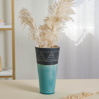 Blue Contemporary Vase