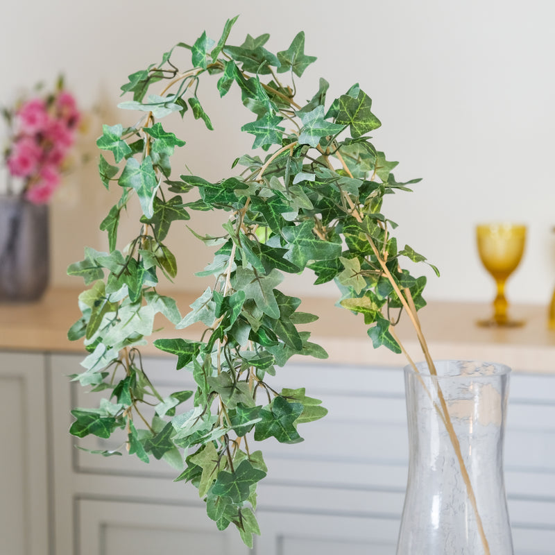 Artificial Green Leaf Stem - Artificial flower | Home decor item | Room decoration item