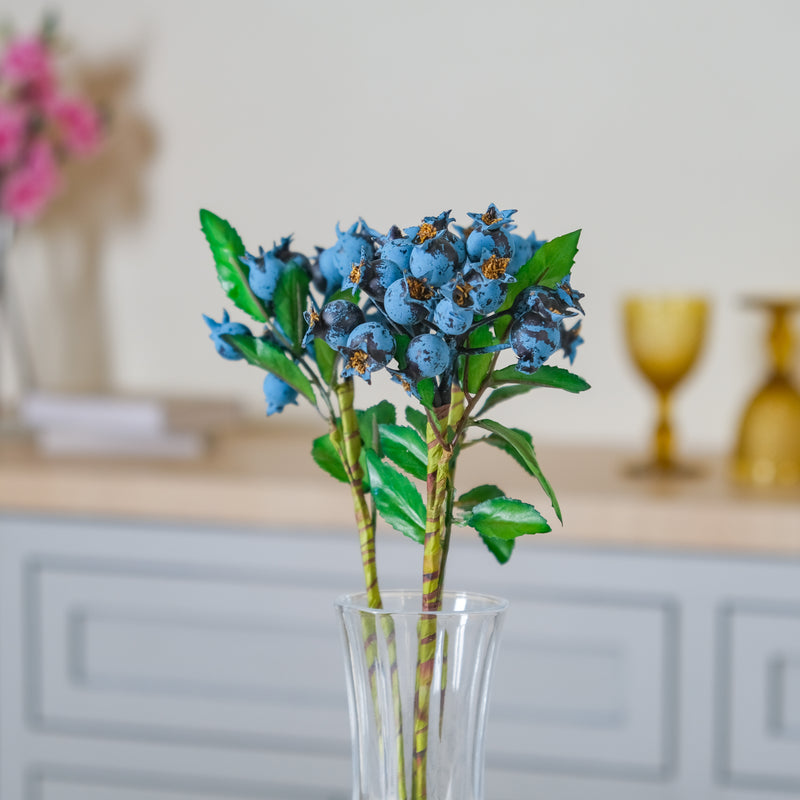 Hydrangea Bud Stem - Artificial flower | Home decor item | Room decoration item