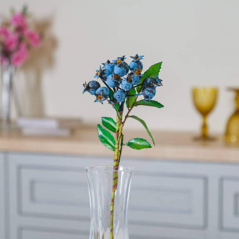 Hydrangea Bud Stem - Artificial flower | Home decor item | Room decoration item