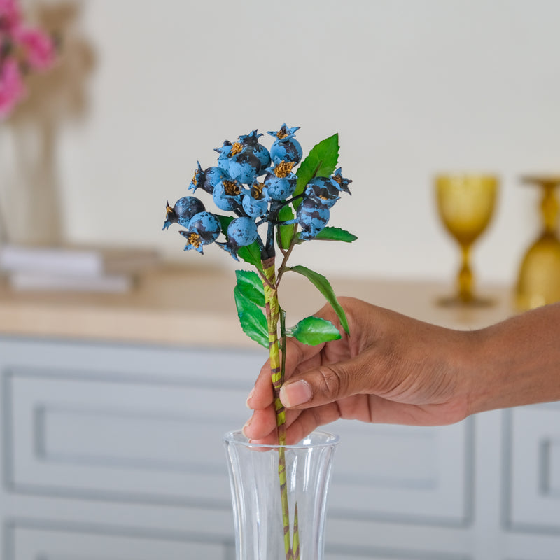 Hydrangea Bud Stem - Artificial flower | Home decor item | Room decoration item