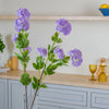 Silk Hydrangea Stem - Artificial flower | Flower for vase | Home decor item | Room decoration item