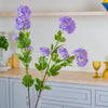 Silk Hydrangea Stem - Artificial flower | Flower for vase | Home decor item | Room decoration item