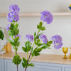 Silk Hydrangea Stem - Artificial flower | Flower for vase | Home decor item | Room decoration item