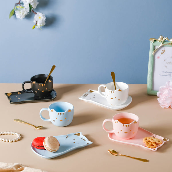 Kitten Mug And Plate