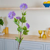 Silk Hydrangea Stem - Artificial flower | Flower for vase | Home decor item | Room decoration item
