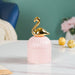 Swan Ceramic Canister Pink