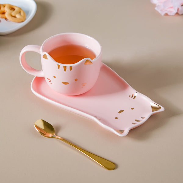 Kitten Mug And Plate