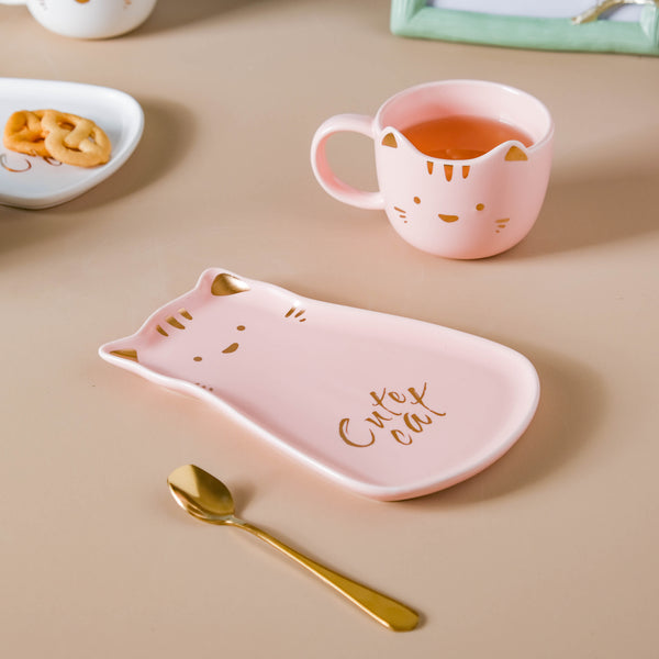 Kitten Mug And Plate