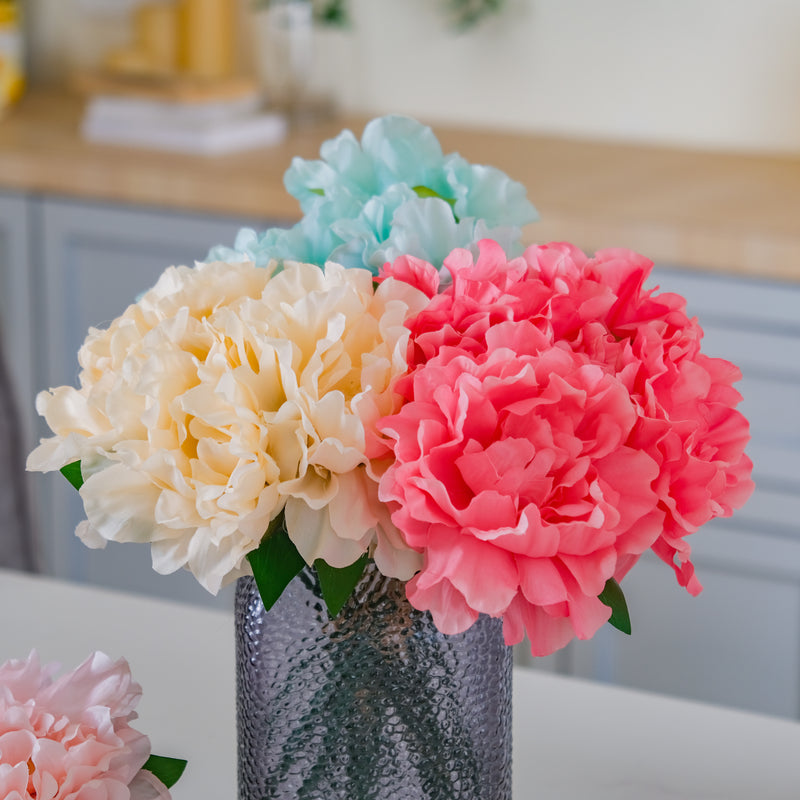 Peony Stem - Artificial flower | Flower for vase | Home decor item | Room decoration item