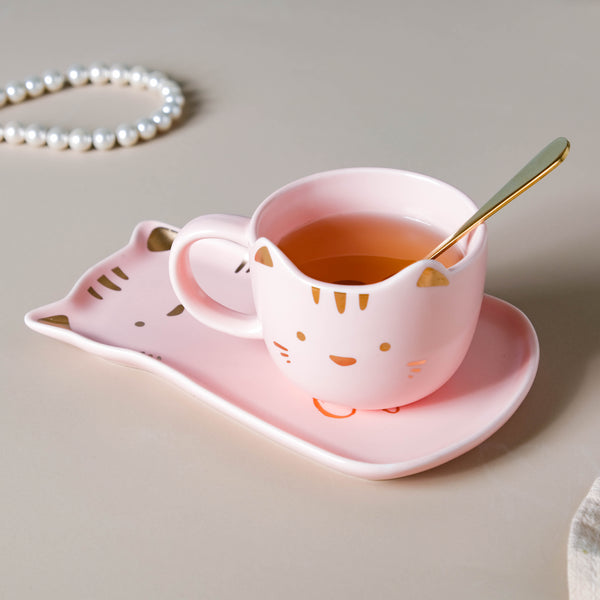 Kitten Mug And Plate