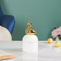 Swan Ceramic Canister White