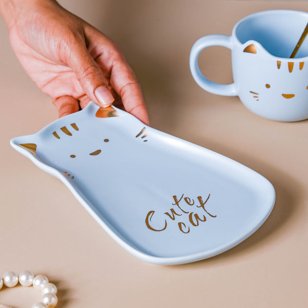 Kitten Mug And Plate