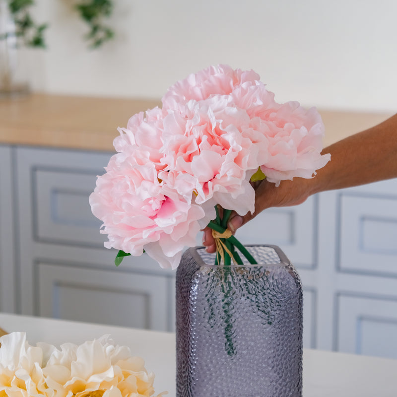 Peony Stem - Artificial flower | Flower for vase | Home decor item | Room decoration item