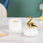 Swan Ceramic Canister White