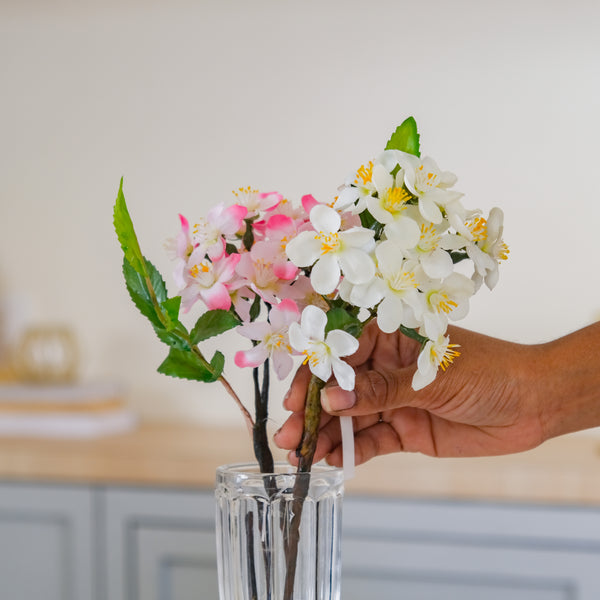 Cherry Blossom Stem - Artificial flower | Home decor item | Room decoration item