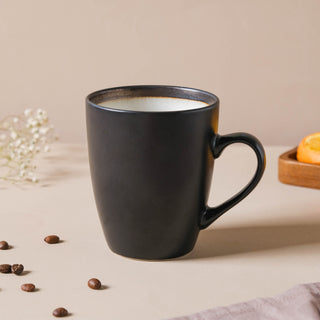 Lilith Black Ceramic Mug 400ml