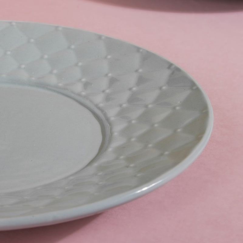 Plate For Lunch - Serving plate, snack plate, ceramic dinner plates| Plates for dining table & home decor