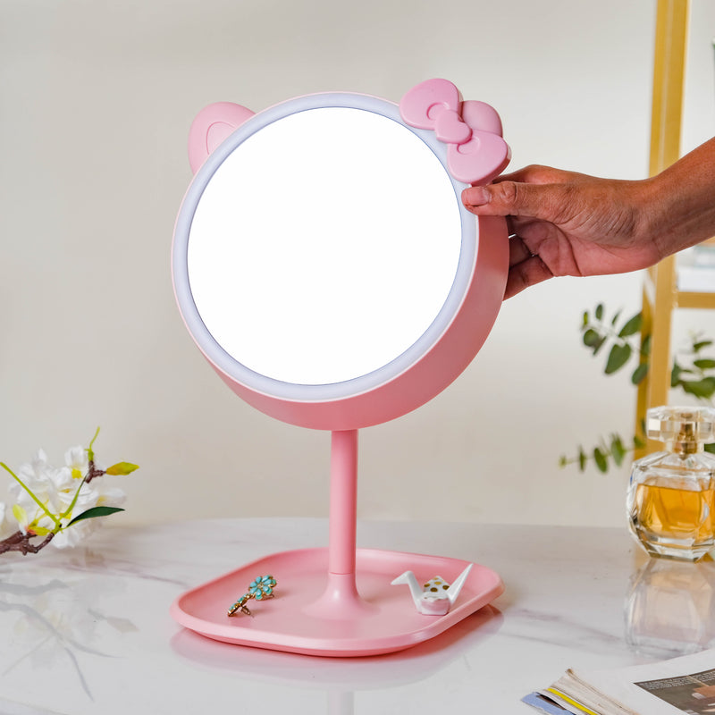 Three in One Mirror Light Organiser - Dressing table mirror and makeup vanity mirror online | Room decor items