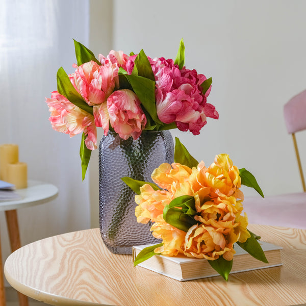 Faux Wild Flower Stem - Artificial flower | Home decor item | Room decoration item