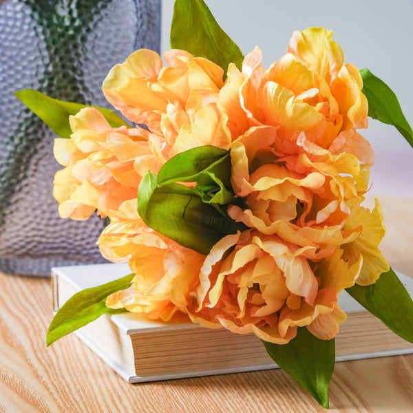 Faux Wild Flower Stem - Artificial flower | Home decor item | Room decoration item