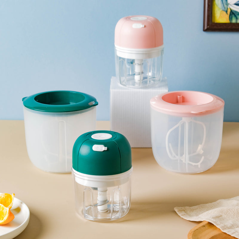 Two In One Electric Chopper Whisk - Kitchen Tool