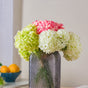 Faux Hydrangea Stem - Artificial flower | Home decor item | Room decoration item