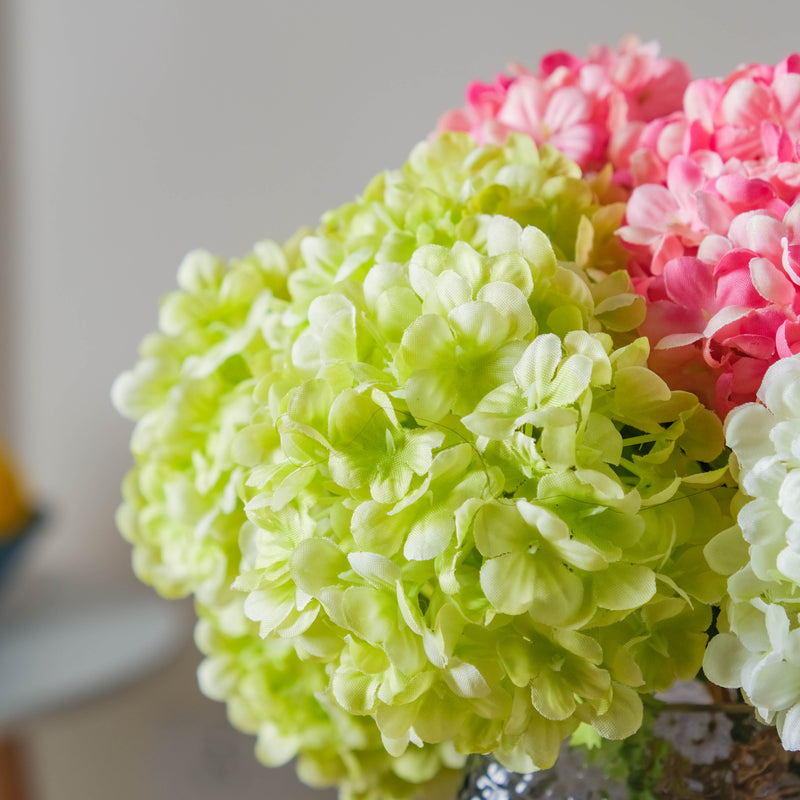 Faux Hydrangea Stem - Artificial flower | Home decor item | Room decoration item
