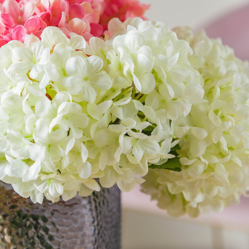 Faux Hydrangea Stem - Artificial flower | Home decor item | Room decoration item