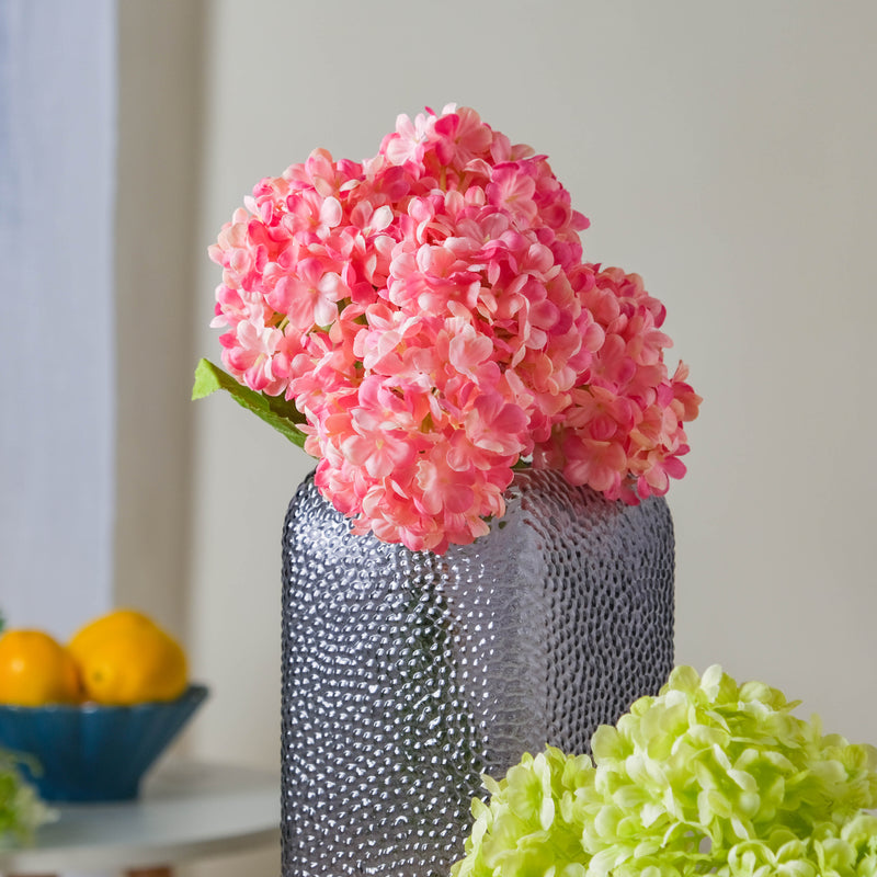 Faux Hydrangea Stem - Artificial flower | Home decor item | Room decoration item