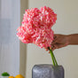 Faux Hydrangea Stem - Artificial flower | Home decor item | Room decoration item