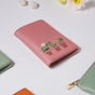 Tiny Cactus Two Fold Passport Cover Pink