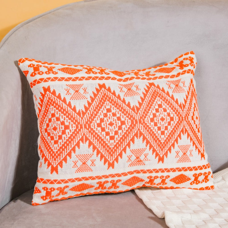 Colour Pop Embroidered Cushion Cover Set Of 3