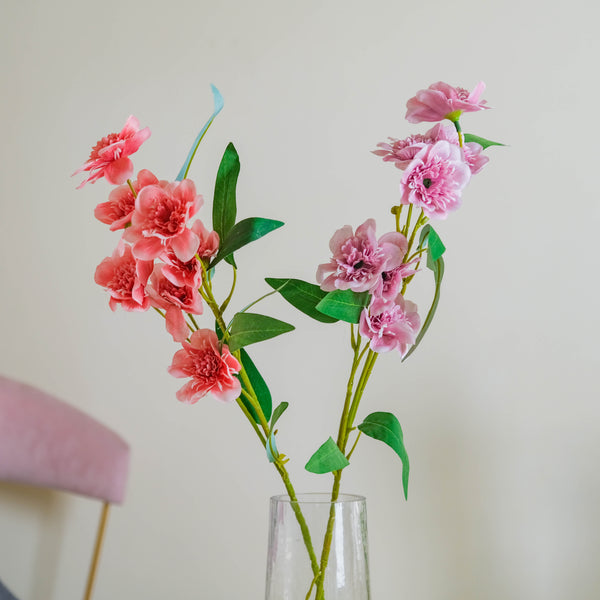 Colorful Faux Wild Flower Stem - Artificial flower | Home decor item | Room decoration item