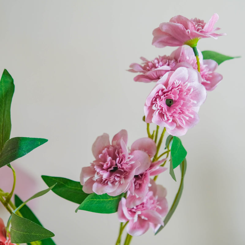 Colorful Faux Wild Flower Stem - Artificial flower | Home decor item | Room decoration item